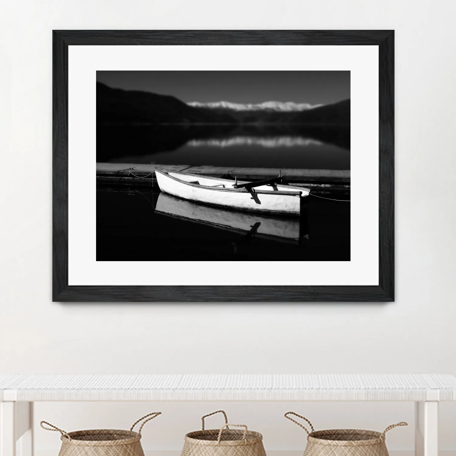 White lake boat