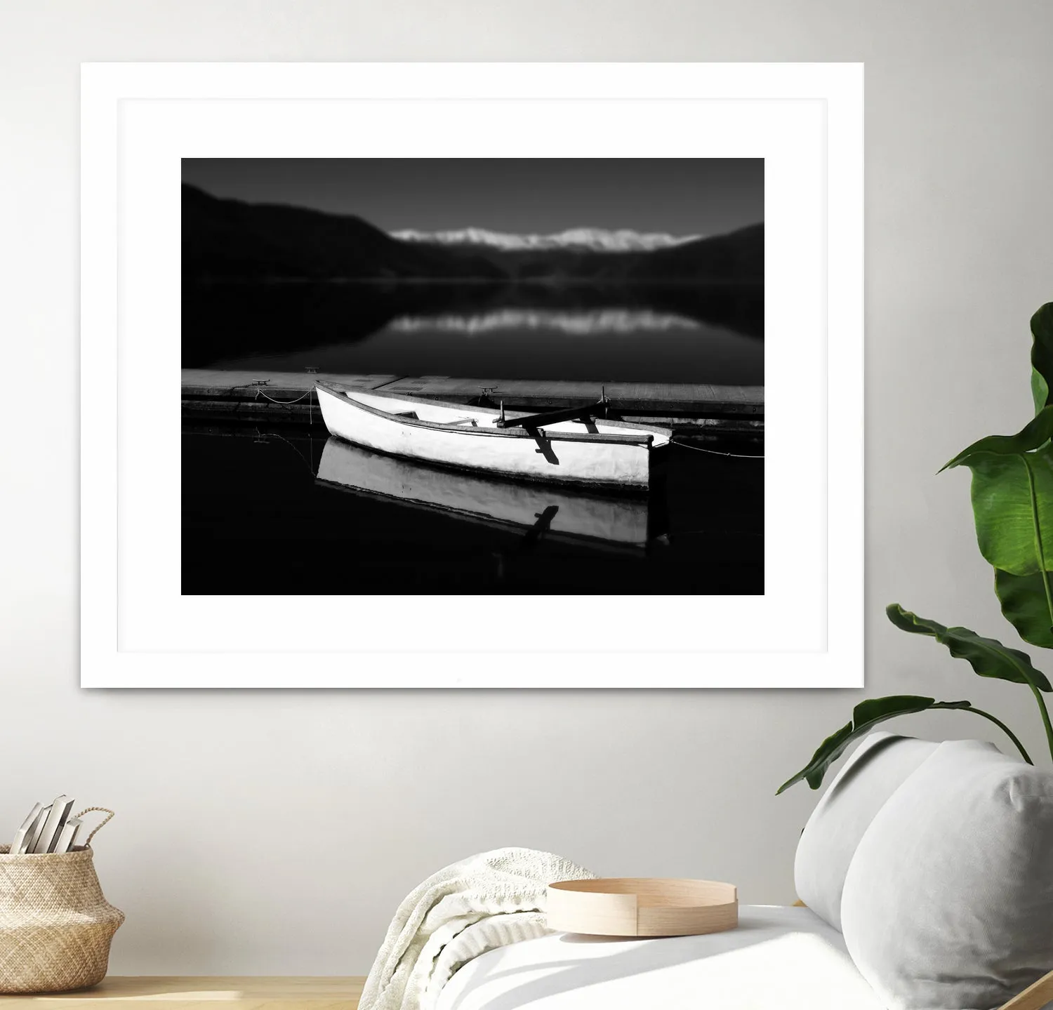 White lake boat