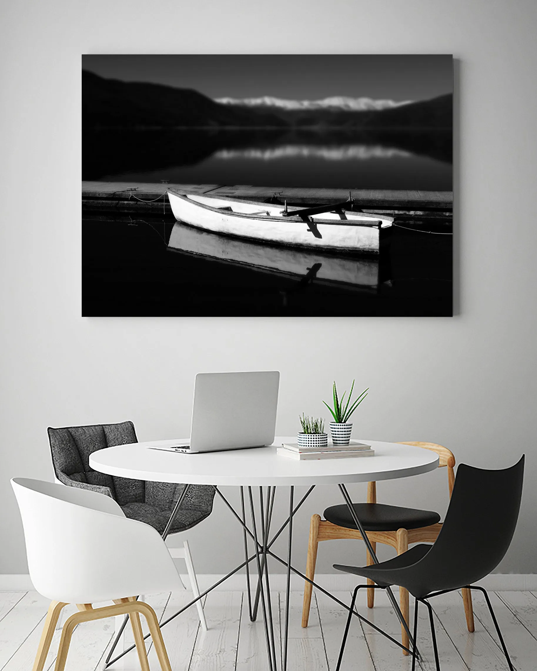 White lake boat
