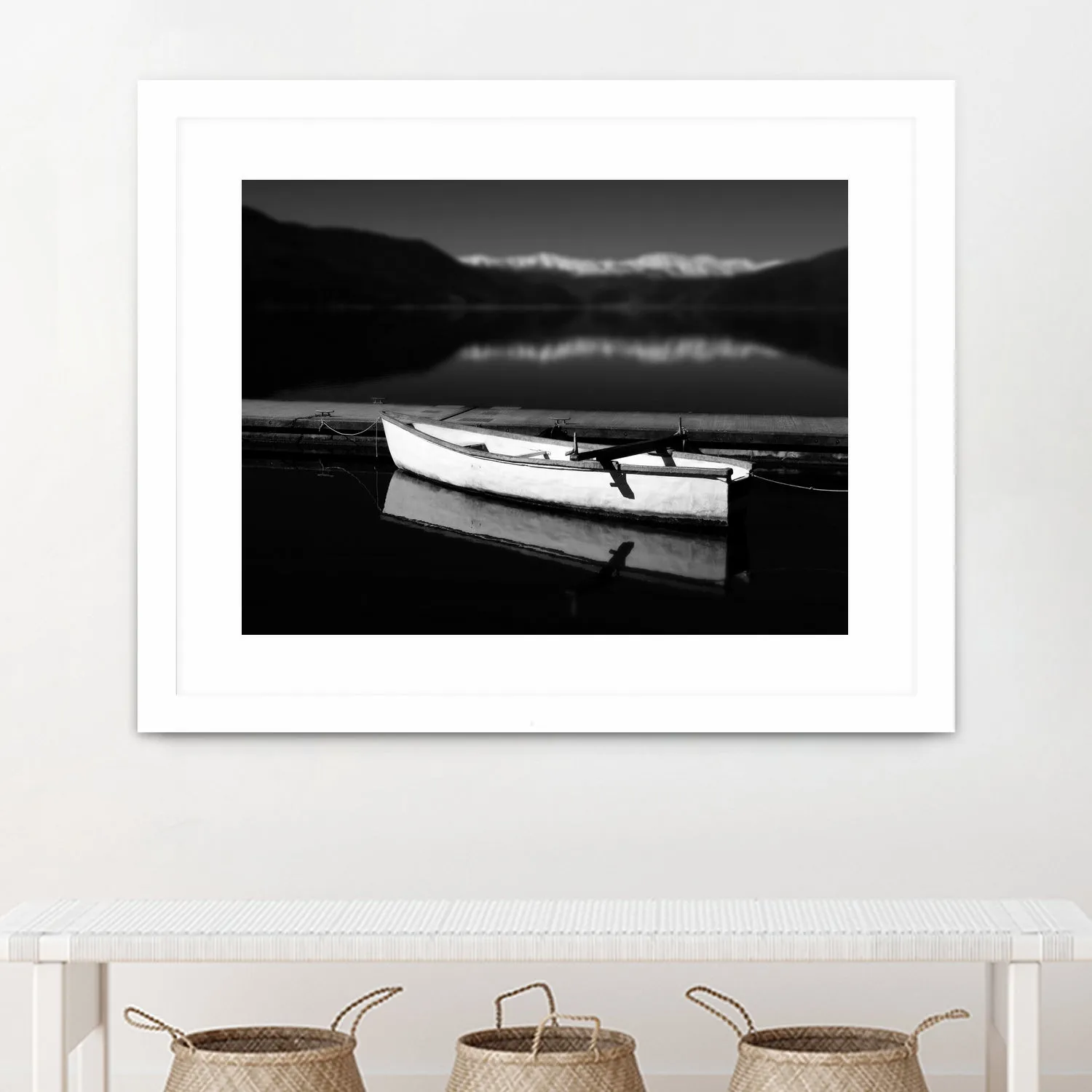 White lake boat