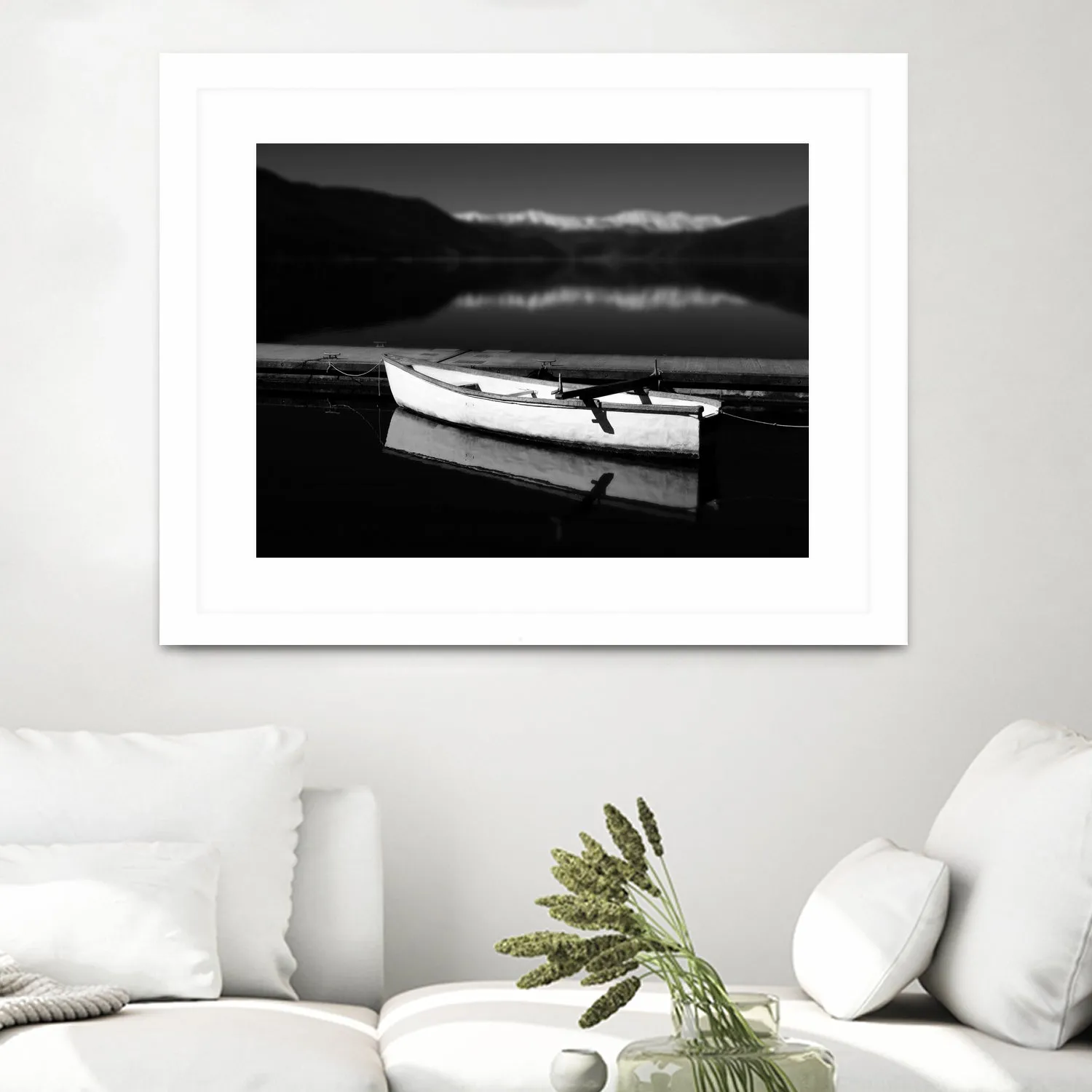 White lake boat