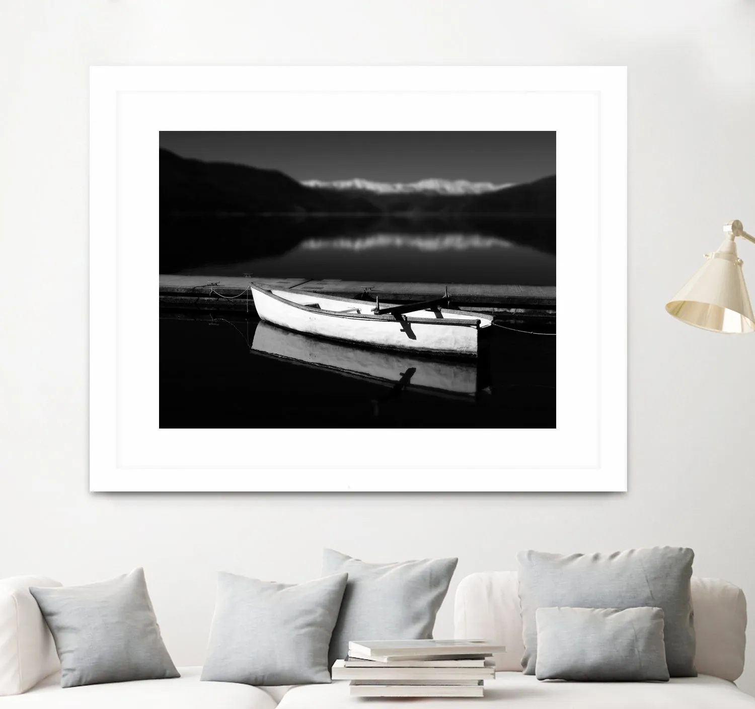 White lake boat