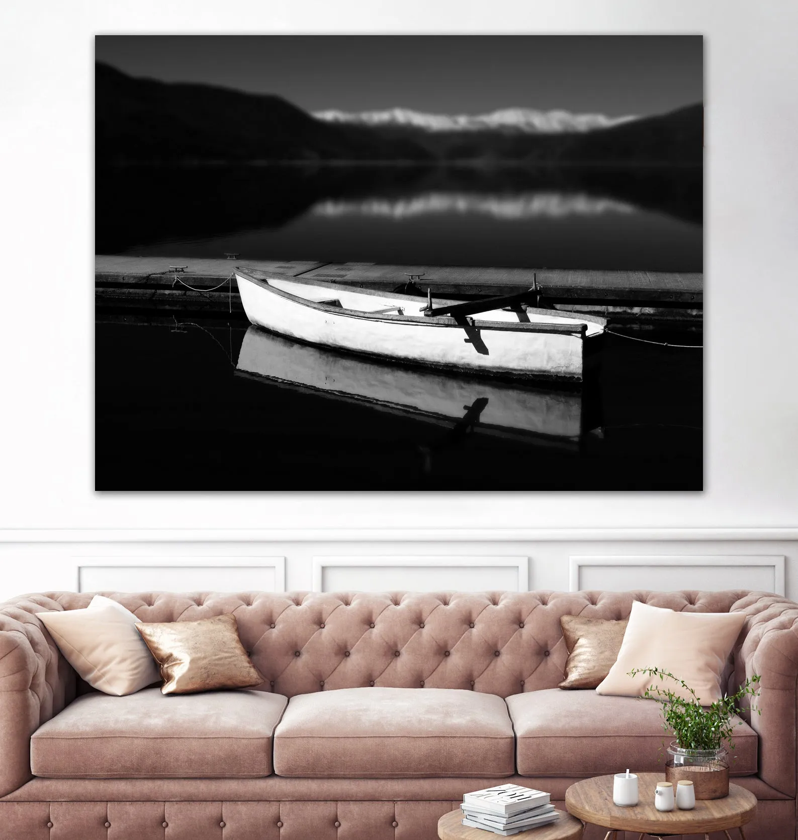 White lake boat