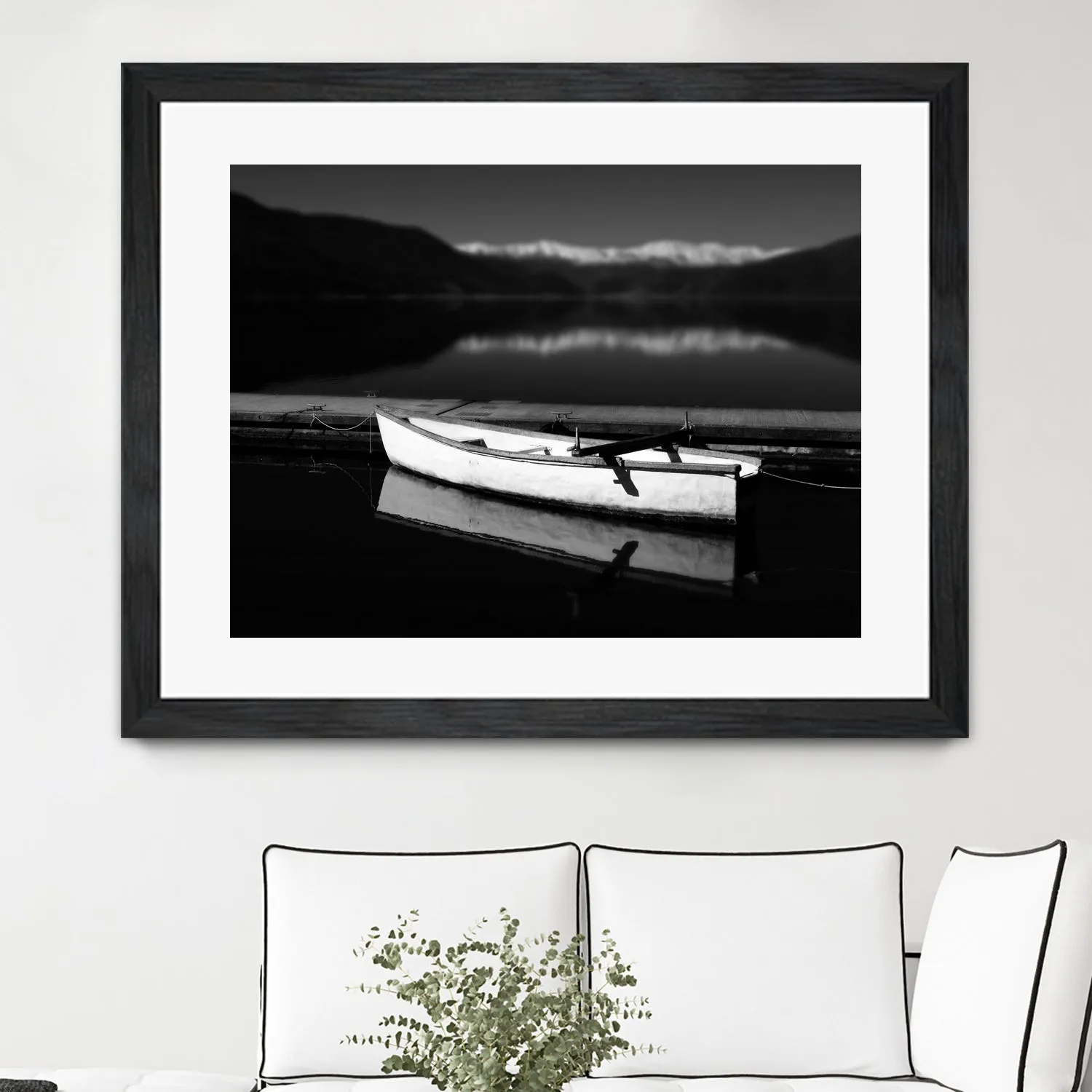 White lake boat