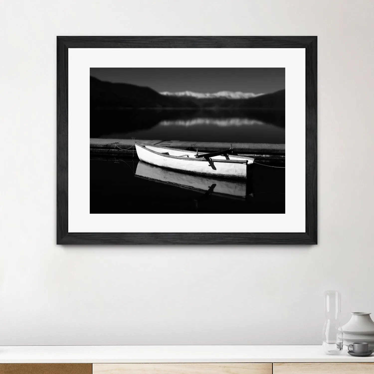 White lake boat