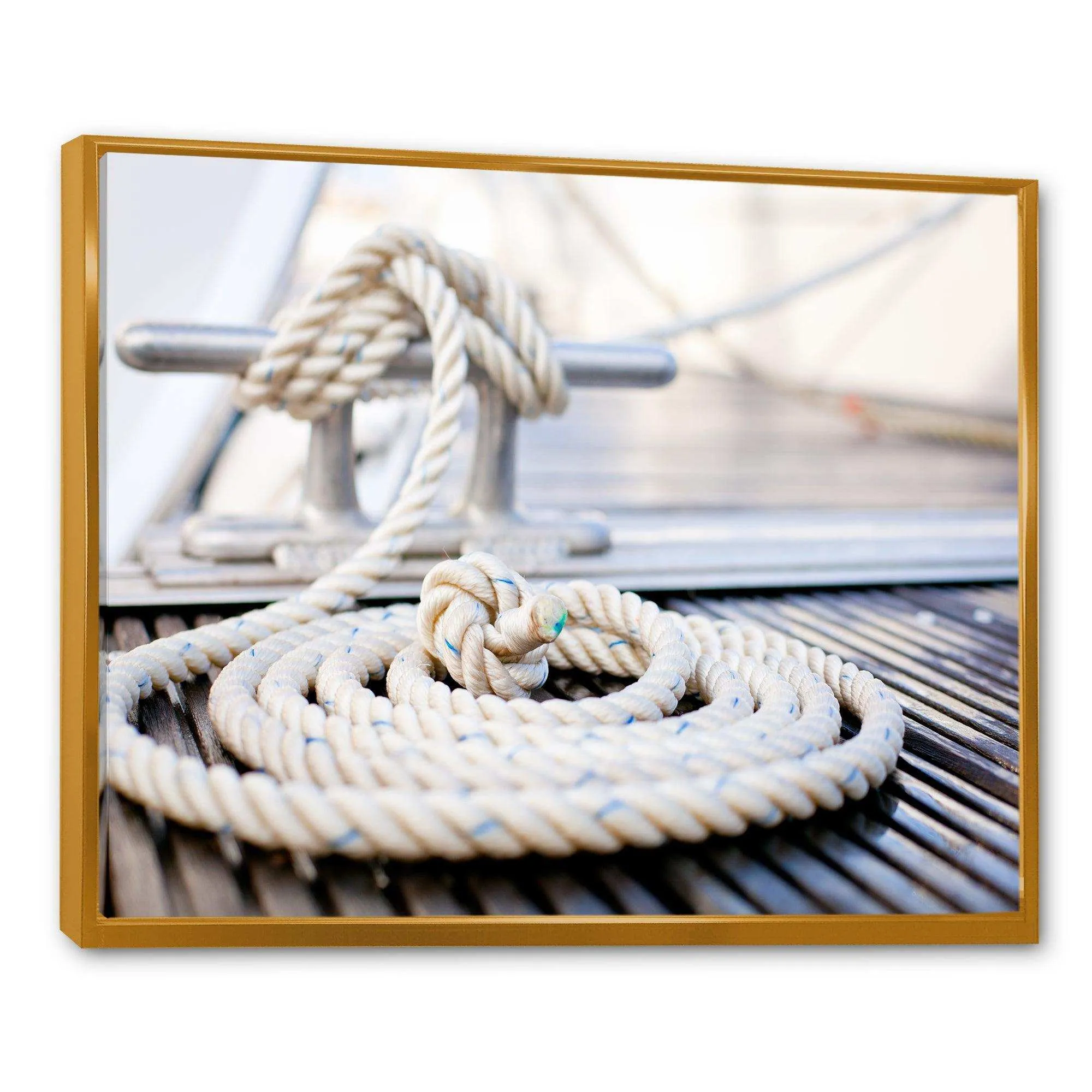 White Nautical Mooring Rope