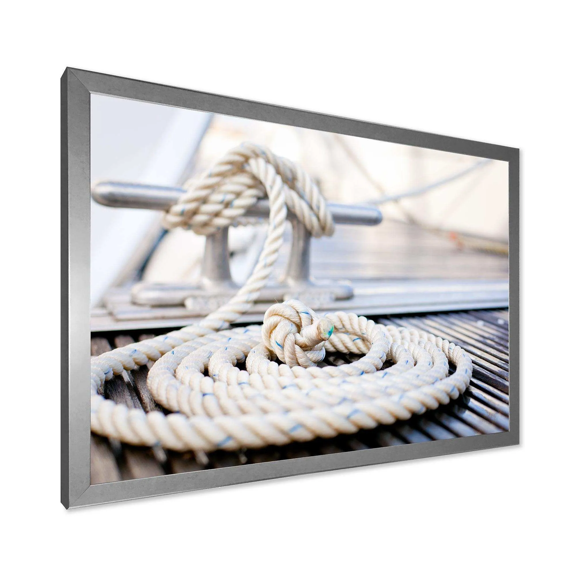 White Nautical Mooring Rope