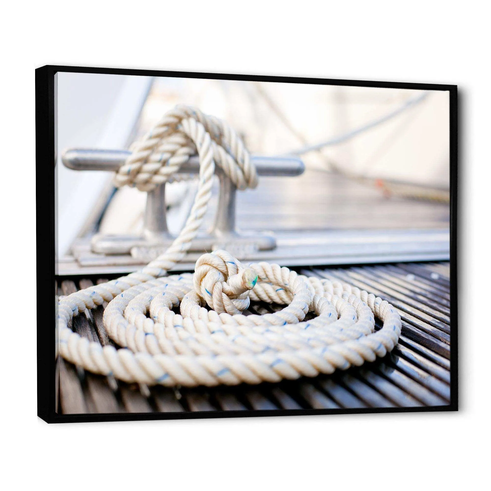 White Nautical Mooring Rope