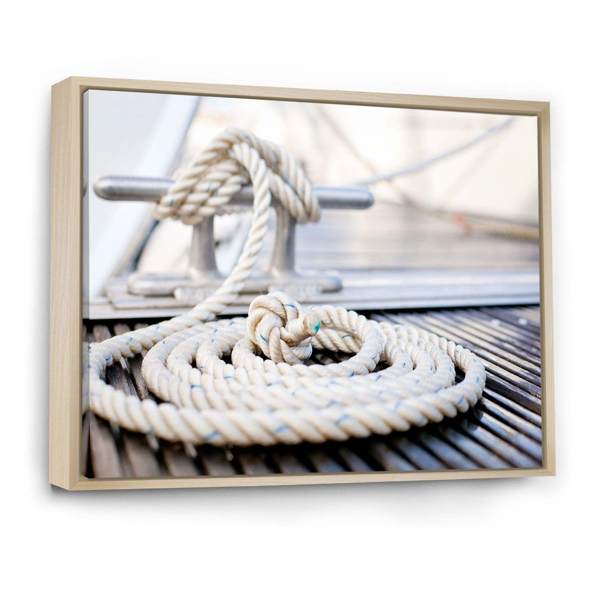White Nautical Mooring Rope