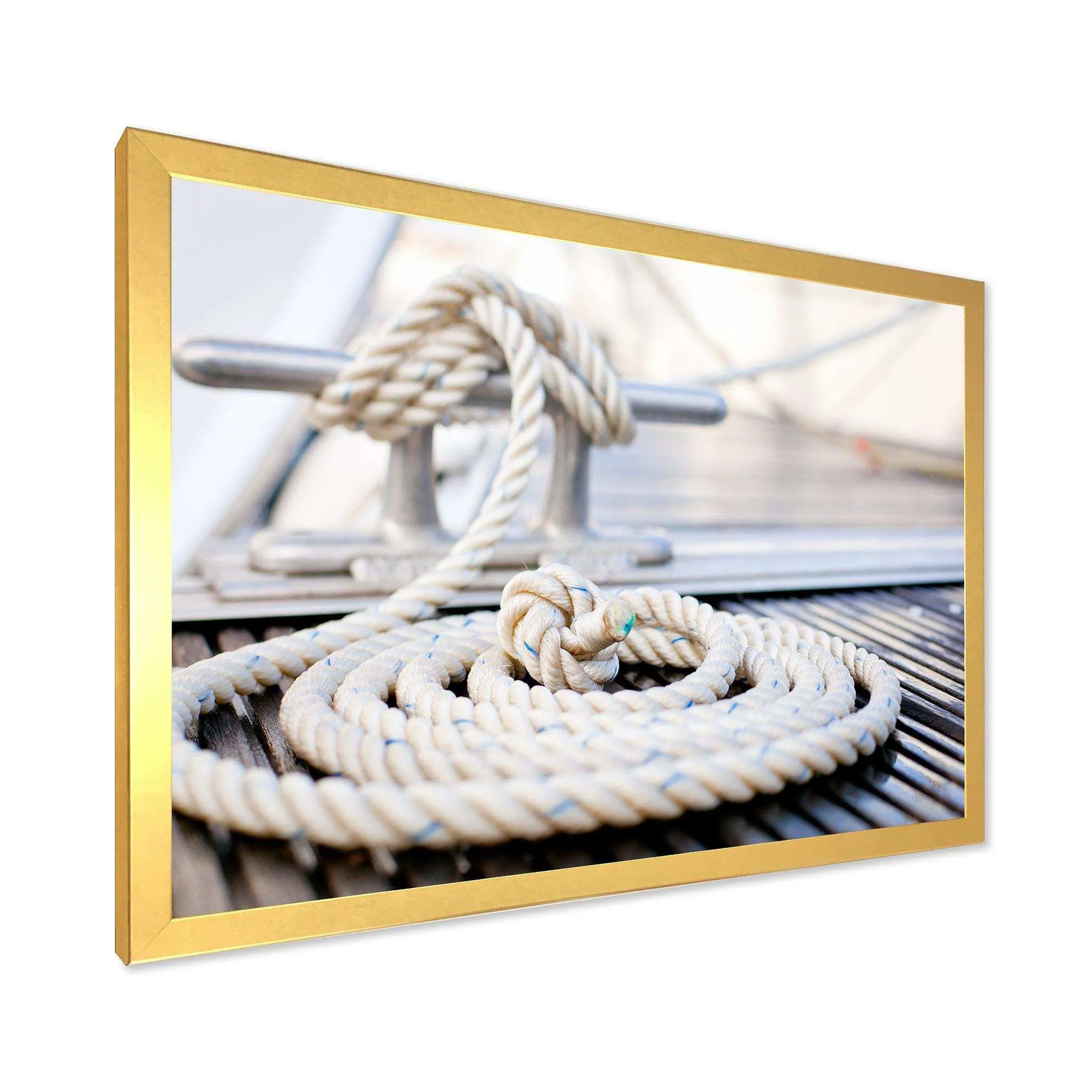 White Nautical Mooring Rope