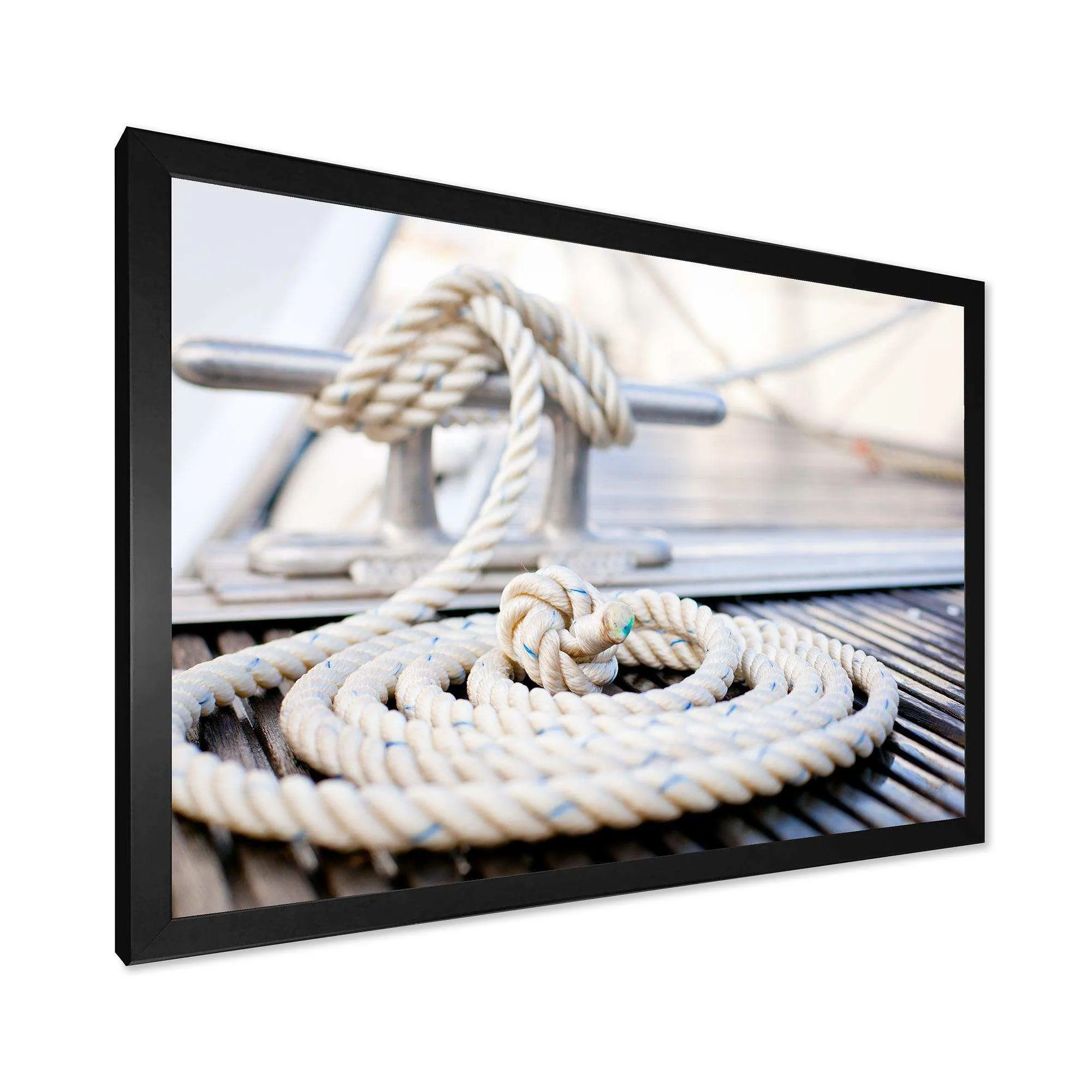 White Nautical Mooring Rope