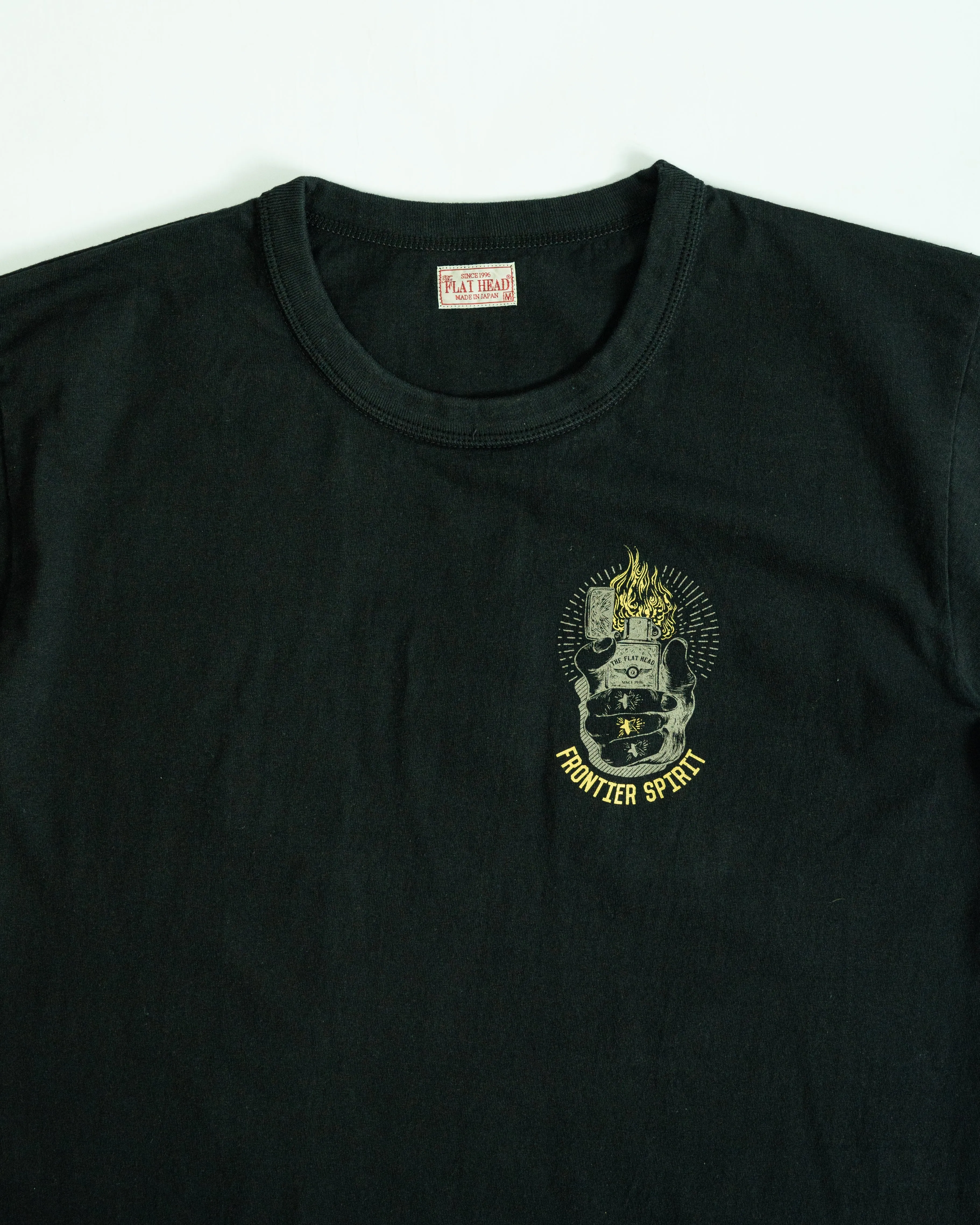 Wide Body T-Ahirt- Frontier Spirit FN-TSW-005 | Black