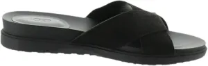 Womens Jill Leather Sandal Shoe, Black Croco, US 8