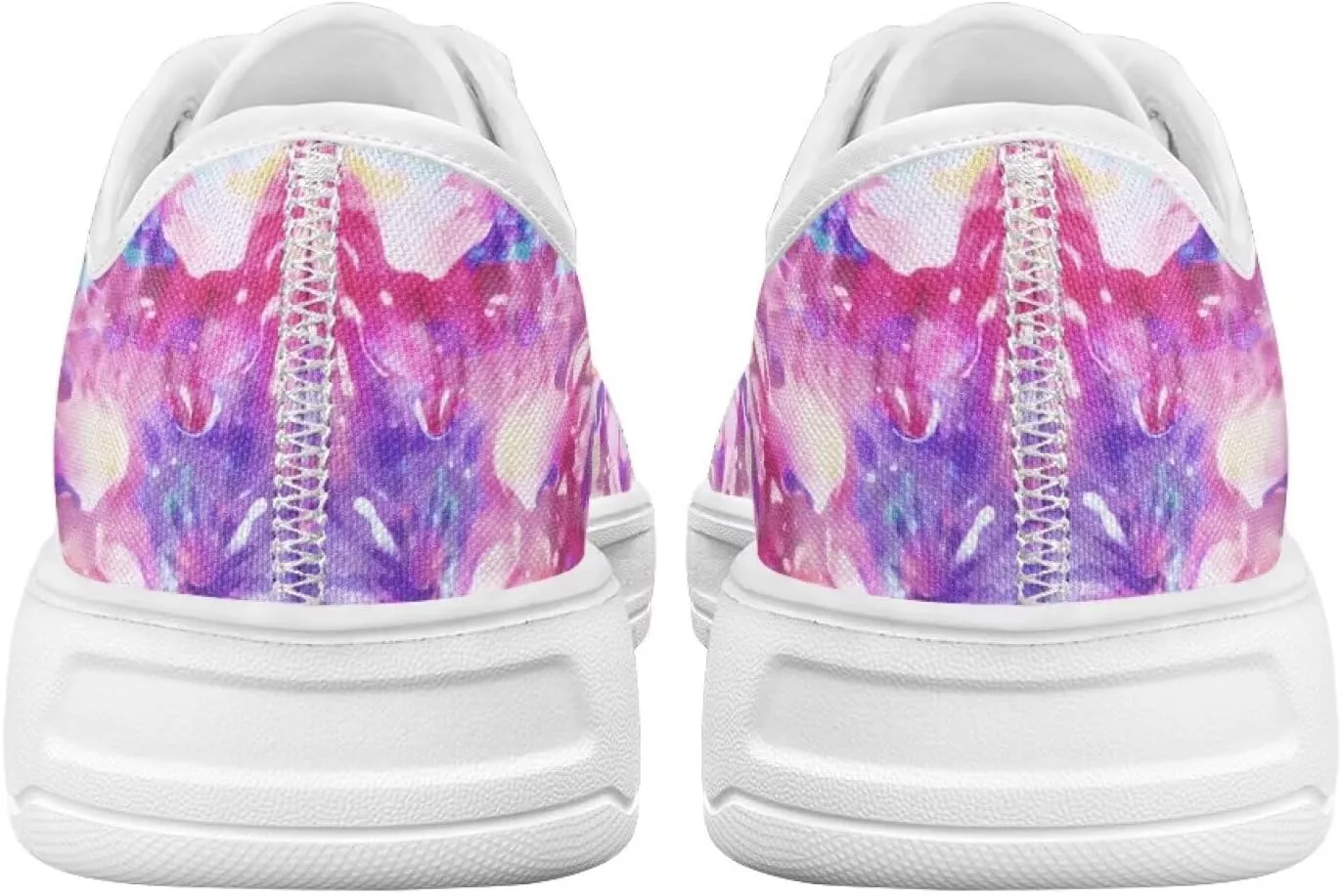 Womens Low Top Canvas Sneakers Lace-up Casual Tennis Walking Shoes for Everyday Wear SizeUS 6-13.5