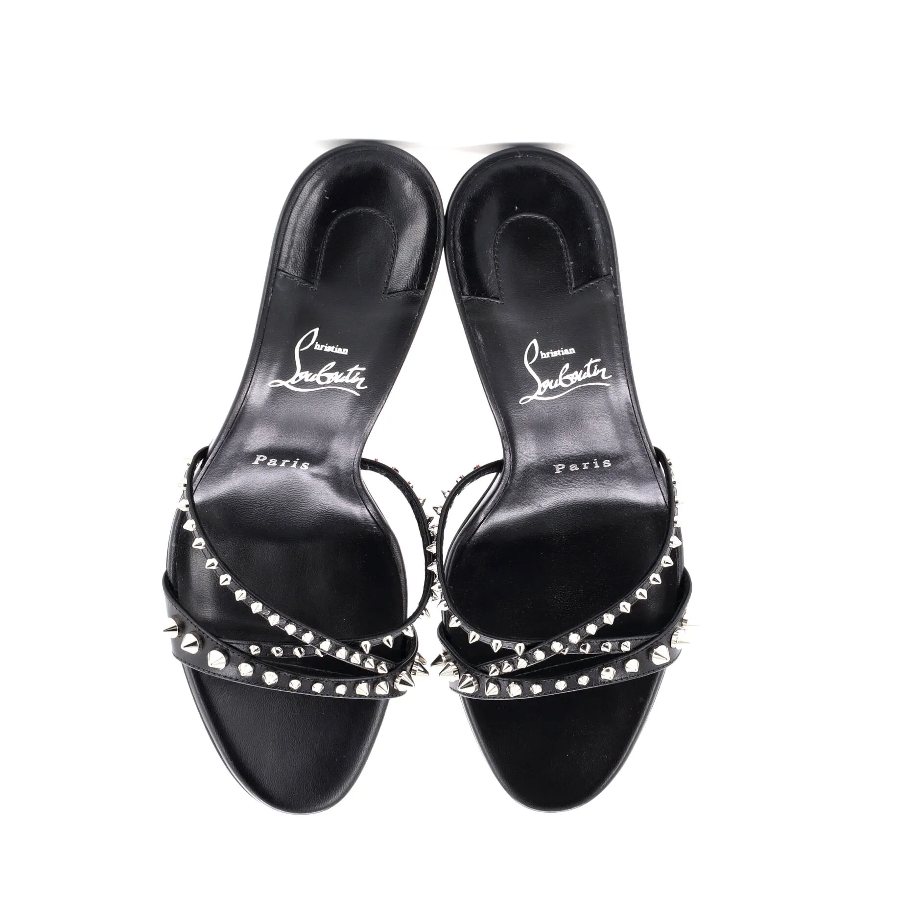 Women's Tatoosh Heeled Mule Sandals Leather 85