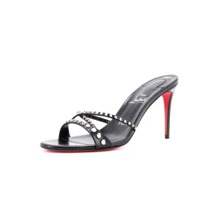 Women's Tatoosh Heeled Mule Sandals Leather 85