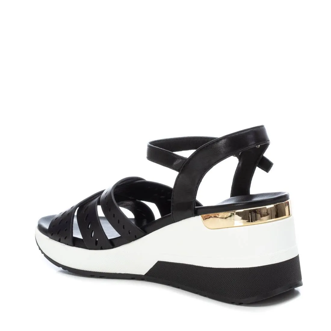 Xti Ladies Wedge Crisscross Sandal 141191