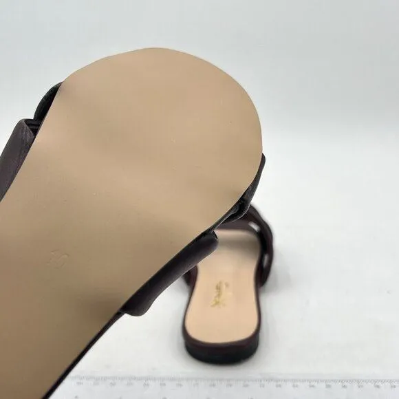 XYD Open Toe Bowknot Crossover Flats Sandals Slip On Mule Backless Slides Shoes