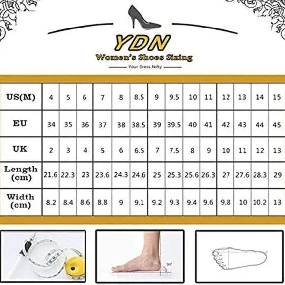 YDN Nude Open Toe Sandal Slides Chunky Heel Slip on Party Slippers Heeled Mule