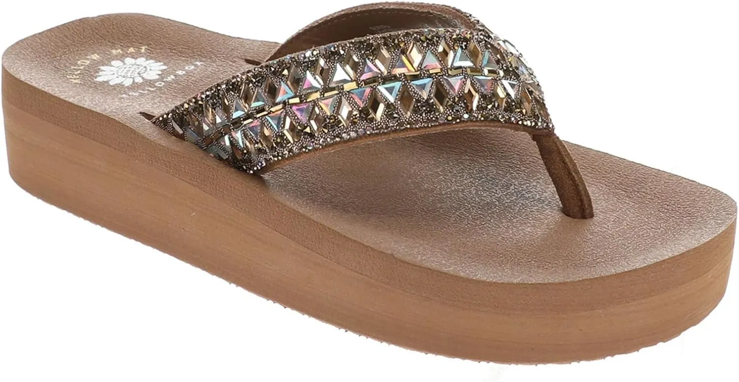 Yellow Box Flatform Bersha Sandal