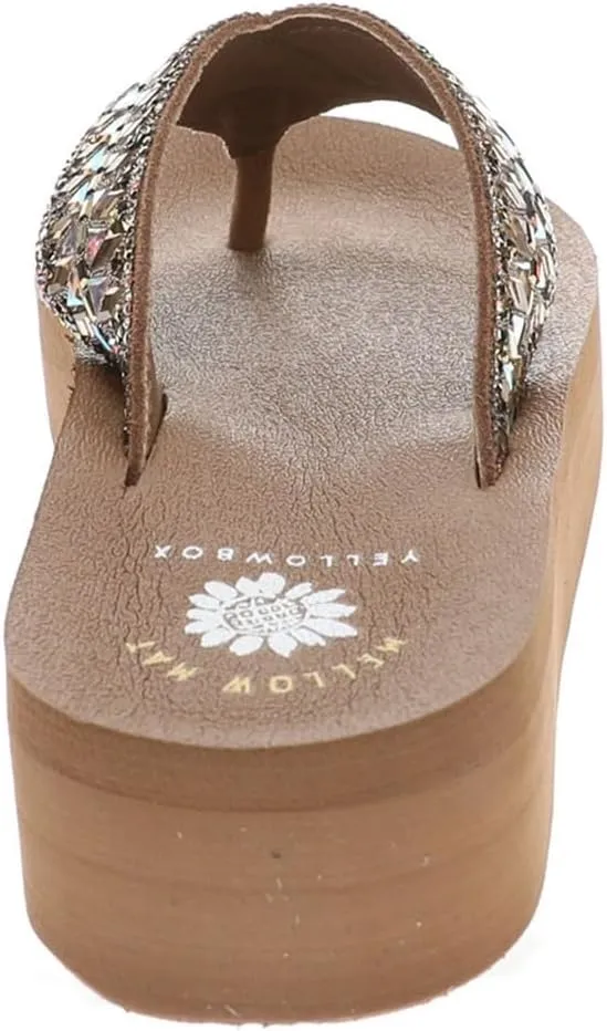 Yellow Box Flatform Bersha Sandal