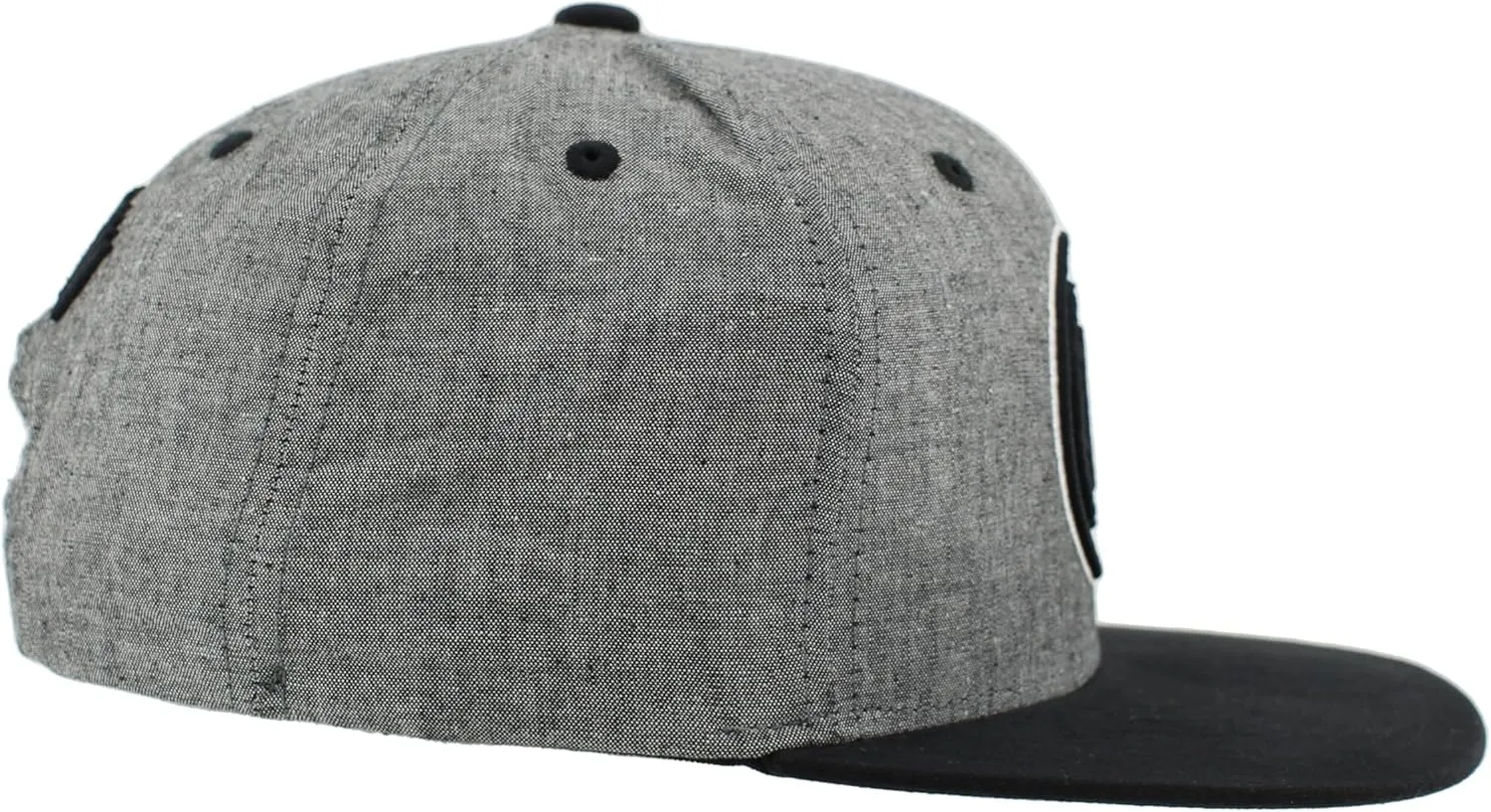 ZHATS NBA Officially Licensed Adjustable Snapback Hat Heather Black