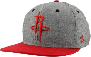 ZHATS NBA Officially Licensed Adjustable Snapback Hat Heather Black