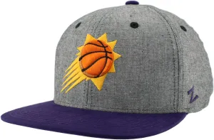 ZHATS NBA Officially Licensed Adjustable Snapback Hat Heather Black