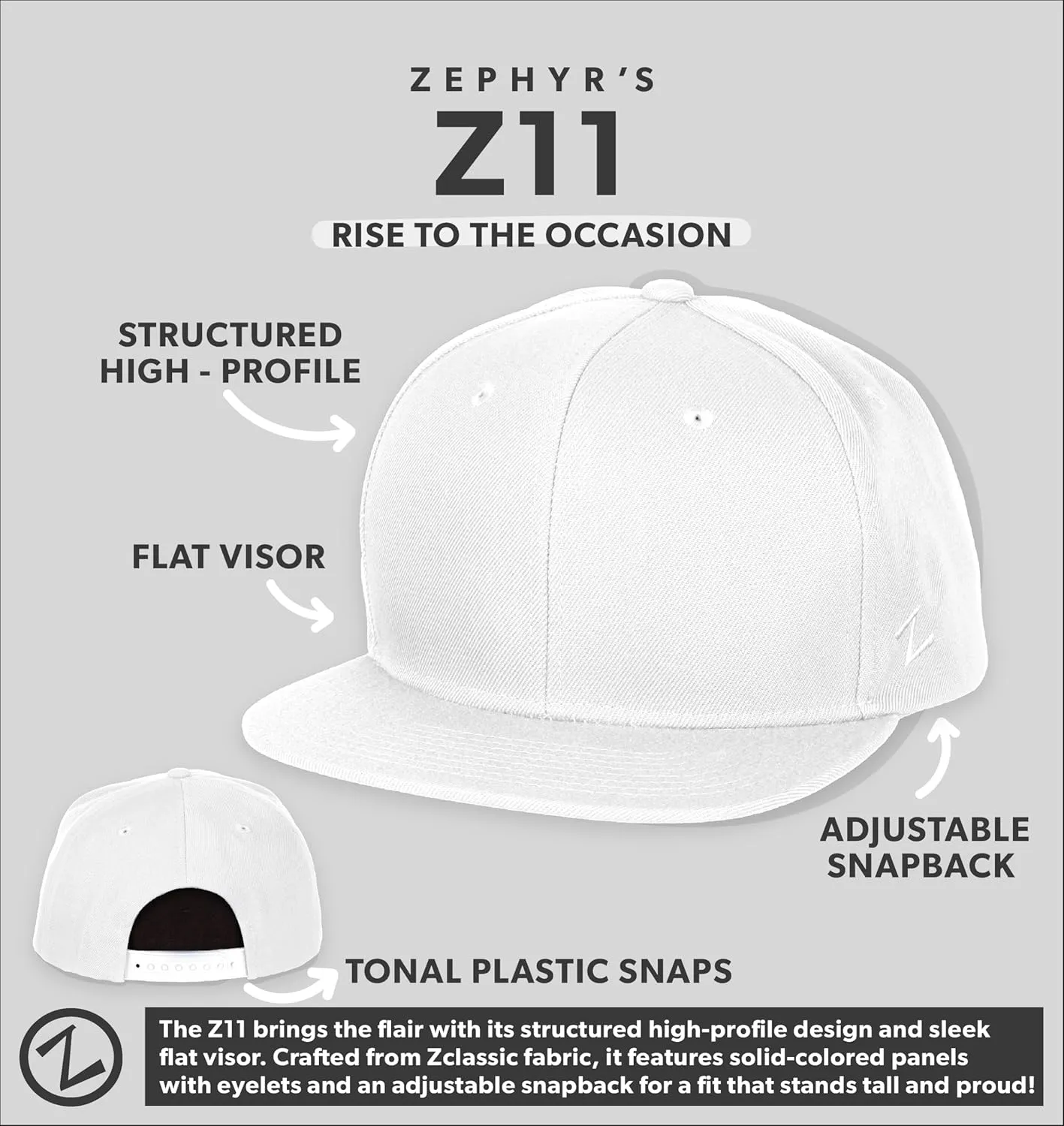 ZHATS Unisex Kid's NHL Officially Licensed Youth Adjustable Snapback Hat Flat Bill Z11 Black Element