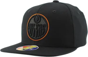 ZHATS Unisex Kid's NHL Officially Licensed Youth Adjustable Snapback Hat Flat Bill Z11 Black Element